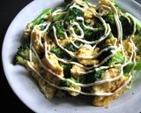 A picture of step 5 of Just Broccoli & Egg.