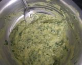 A picture of step 2 of Onion leaves pokora.