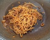 Foto langkah ke 4 dari resep Spaghetti Daging Pedas.