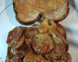 A picture of step 3 of Sliced Meatballs on Toast.