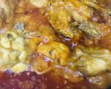 A picture of step 2 of Achar gosht.