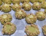 Cara Membuat Matcha thumbprint cookies 7