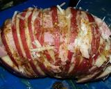 Foto del paso 4 de la receta: Ensalada tibia de patatas hasselback, lechuga y granada