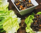 A picture of step 7 of Healthy Mince Wraps.