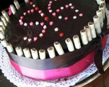 Foto del paso 6 de la receta: Torta de cumpleaños bañada en chocolate🎂
