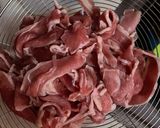 Foto langkah ke 1 dari resep Tumis Daging Sliced Pedas.