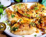A picture of step 7 of Soft, Juicy, Spicy And Healthy Chicken Momos With Homemade Chilli Garlic Oil Sauce.