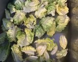 Une image de l'étape 1 de Salade sucrine aux tomates bicolores et oignon de roscoff.