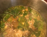 Foto del paso 1 de la receta: Arroz caldoso de conejo, pollo y acelgas, en olla rápida