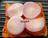 A picture of step 2 of Peri Peri Veg Grill Sandwich.
