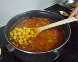 Foto del paso 9 de la receta: Garbanzos con arroz y chorizo ricos de la Brigada Espartana
