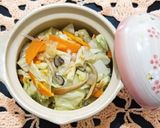 Foto langkah ke 4 dari resep Tumis 3 sayur with King Mushroom.