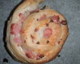 A picture of step 6 of Bacon & cheese Scrolls.