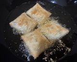 Foto langkah ke 5 dari resep Dimsum Goreng Keju Lumer.