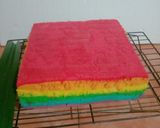 Foto langkah ke 5 dari resep Rainbown Roll Cake.