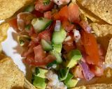 A picture of step 6 of Loaded Avocado Shrimp Salsa.