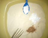 A picture of step 2 of Semovita chin chin.