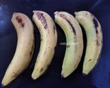 Foto langkah ke 1 dari resep Es Pisang Coklat (Es Kul-Kul).