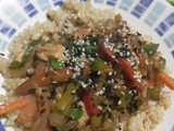 Arroz yamani estilo oriental