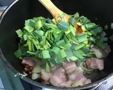 Une image de l'étape 13 de Soupe anti gaspi au chou, poireaux, navets, pommes de terre, tomate au lard.