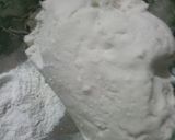 A picture of step 1 of Steamed pitha steamed stuffed rice cake.