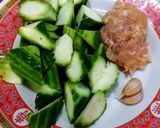 รูปขั้นตอนการทำที่ 2 ของ ผัดบวบหมูสับ