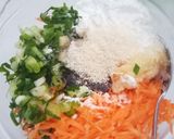 Foto langkah ke 2 dari resep Gochu Twigim (Cabe Isi Ayam ala Korea).