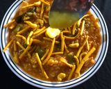 A picture of step 4 of Bisi Bele Bhath.