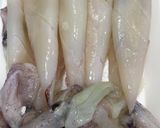 Hình bước làm 1 của món Mực sa tế