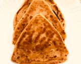 A picture of step 6 of Coconut flavor stuffed chapati#themechallenge#coconutchapati.