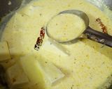 A picture of step 4 of Lyodur Tschaman/ Kashmiri gravy paneer.