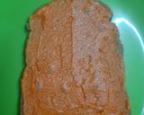 A picture of step 4 of Open Sandwich with Almond Spread.