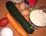 Foto del paso 1 de la receta: Tortitas de zucchini y zanahoria