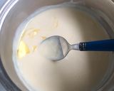 A picture of step 4 of Soy milk  mousse.