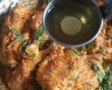 A picture of step 5 of Kache chicken ki biryani.
