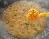 Gambar langkah 2 resipi Ayam Sambal Terung Goreng.