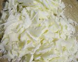 Hình bước làm 1 của món Cookies chocolate trắng