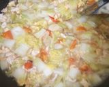 Foto langkah ke 7 dari resep Tumis Sawi Putih Campur Telur.
