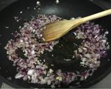 A picture of step 2 of Quick and Easy Chicken and Broccoli pasta.