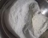 A picture of step 2 of Ground rice Spinach chakli.