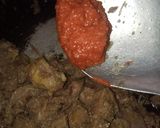 A picture of step 2 of Mince puff fillings.