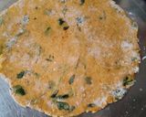 A picture of step 2 of Soya flour Thepla.