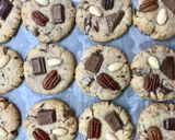 Une image de l'étape 11 de Cookies Moelleux au Chocolat et Fruits secs.