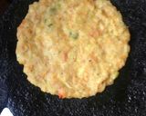 A picture of step 4 of Sooji Veggie Pancake.