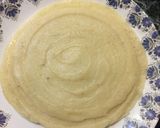 A picture of step 3 of Suji rolls (samolina rolls).