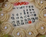 Hình bước làm 2 của món Trang trí bánh bằng chocolate (chocolate cake decoration)