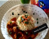 A picture of step 7 of Vegetable fried Rice #CookpadApp #ricecontest.