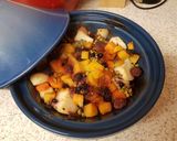 A picture of step 3 of My Lamb Berry & Lime Tagine. 😘.
