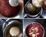 A picture of step 4 of Beetroot Halwa.