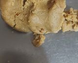 A picture of step 2 of Nutty Wheat Gud cookies.